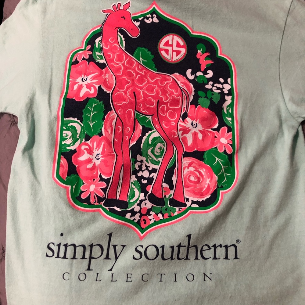 Mint simply southern T-shirt